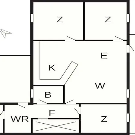 Casa de Férias 6 Person In Lemvig *